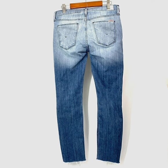 Hudson Krista Super Skinny Blue Jeans - Light Wash, Low Rise Size 26 - Picture 2 of 10